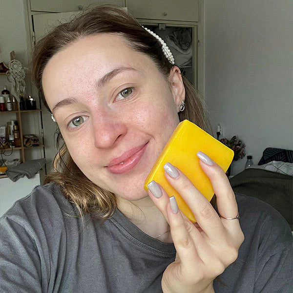 lemon turmeric & kojic acid brightening soap