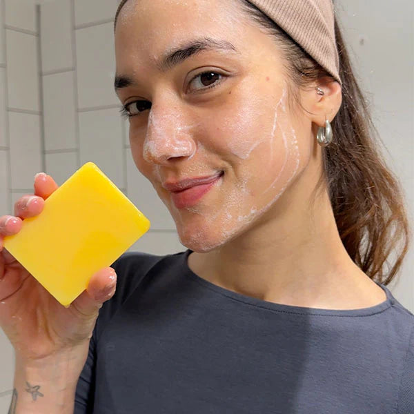 lemon turmeric & kojic acid brightening soap